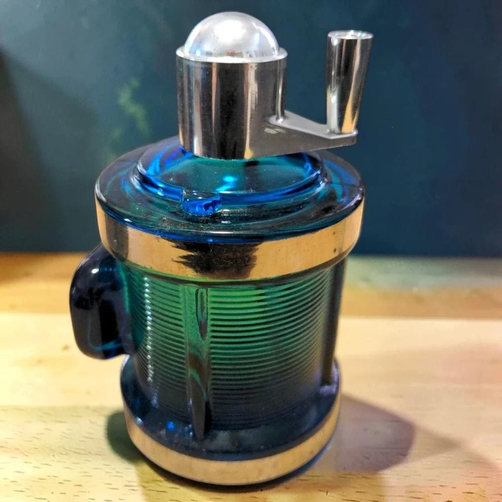 VTG Avon Angler Windjammer After Shave Fishing Reel Bottle Boxed Full 5oz 70s